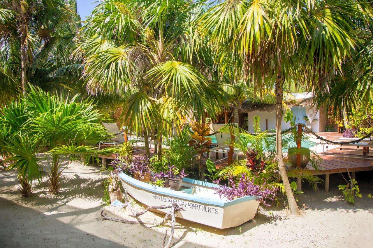 Holbox Deluxe Apartments Eksteriør billede